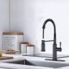 Stainless steel kitchen faucet