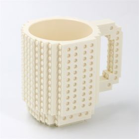 Block Design Gift Cup Holder (Color: White)